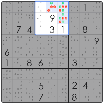 samurai sudoku easy